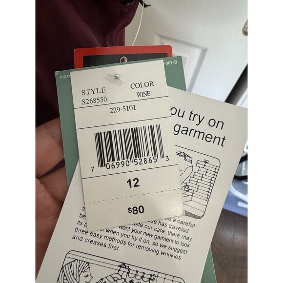 Scarlett Nite Woman Purple with Bling Evening Dress Womans Size 12 - Picture 7 of 16